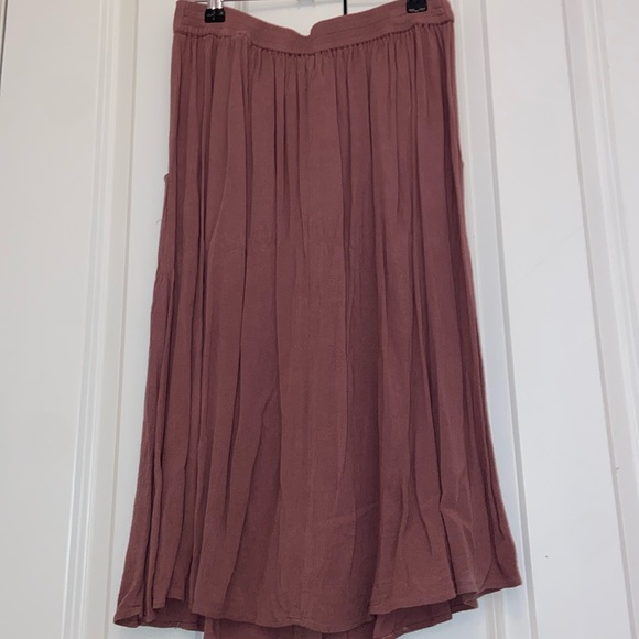 NWOT Forever 21 buttoned down pink skirt - Picture 5 of 5
